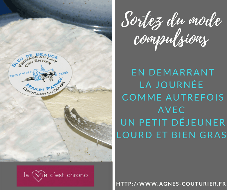 petit déjeuner lourd et gras